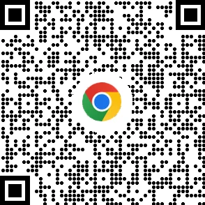 QR Code pour télécharger le navigateur Chrome sur des appareils mobiles