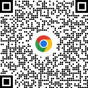 QR Code pour télécharger le navigateur Chrome sur des appareils mobiles
